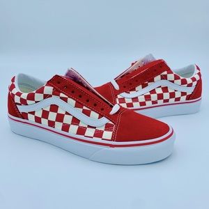 VANS OLD SKOOL CANDY APPLE CHECK